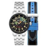 AVI-8 FLYBOY Capcom 1942 Automatic Pixel LE Silver Ace