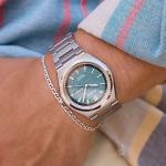 Citizen Eco-Drive Titanium Zenshin Watch with Green Dial