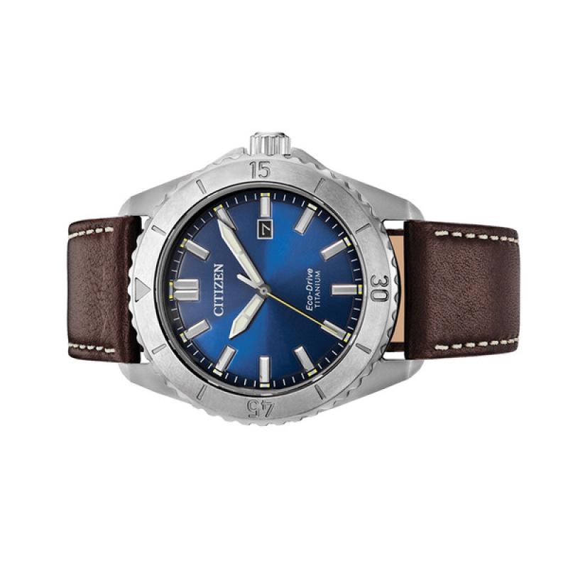 Citizen Brycen Super Titanium Blue Sunray Dial