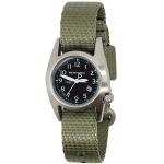 Bertucci M-1S Women's Stainless Steel Field Watch with a Nylon Strap