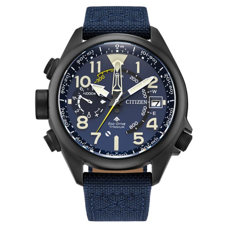 Citizen Promaster Alitchron Solar Watch with Blue Dial
