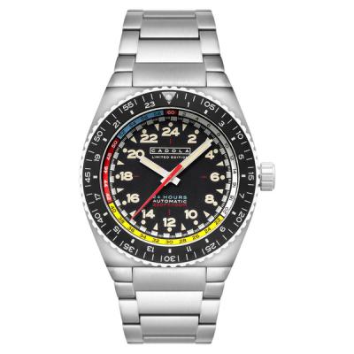 Cadola Dog Leg Automatic with Jet Black Dial