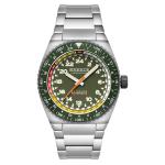 Cadola Dog Leg Automatic with Olive Green Dial