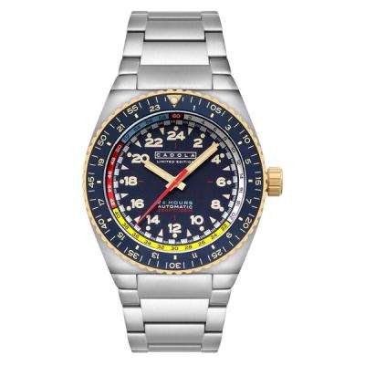 Cadola Dog Leg Automatic with Royal Blue Dial