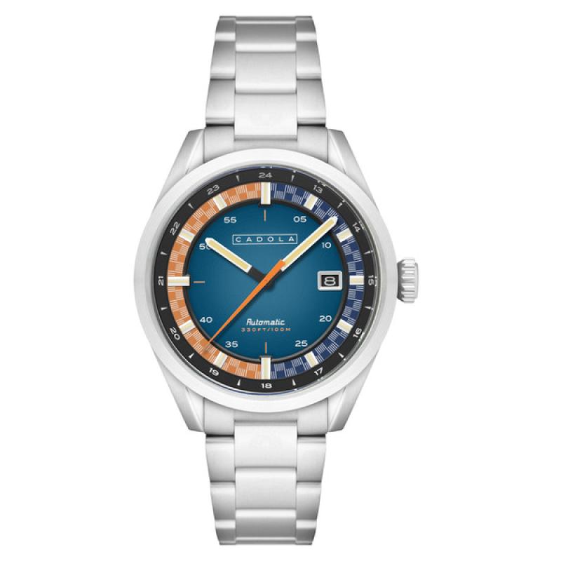 Cadola Paddock Automatic Watch with Navy Blue Dial