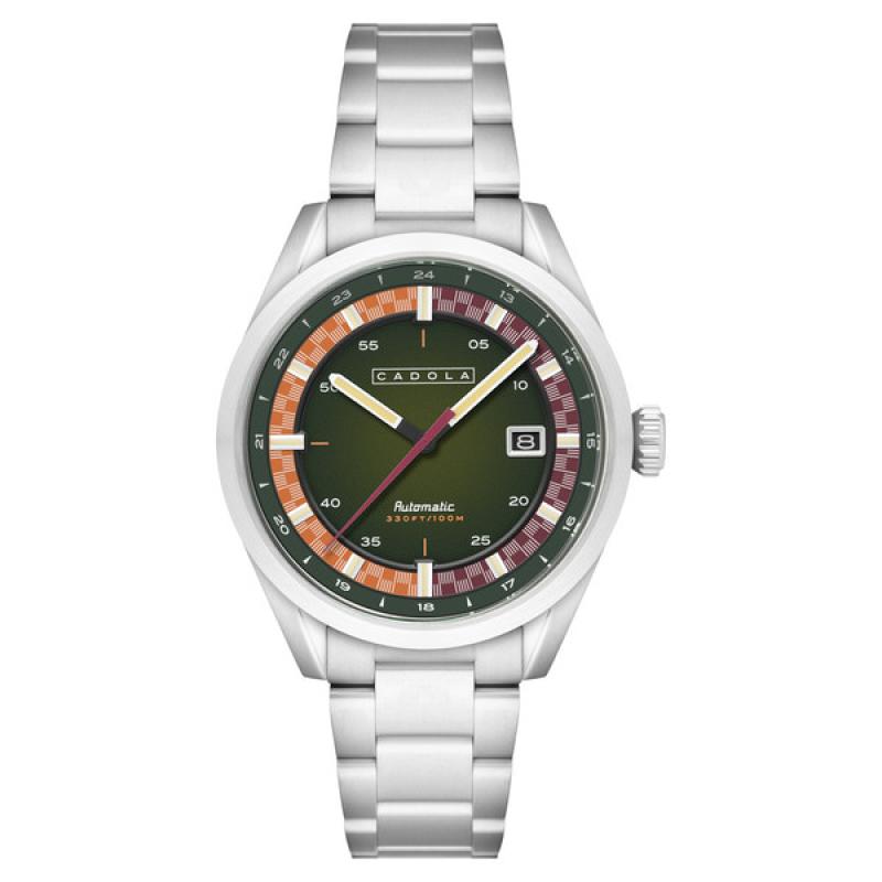 Cadola Paddock Automatic Watch with Pine Green Dial