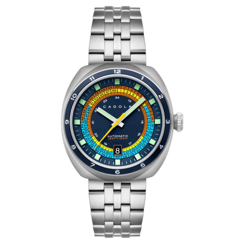 Cadola Giulia Suprema Automatic Watch with Dark Slate Blue Dial