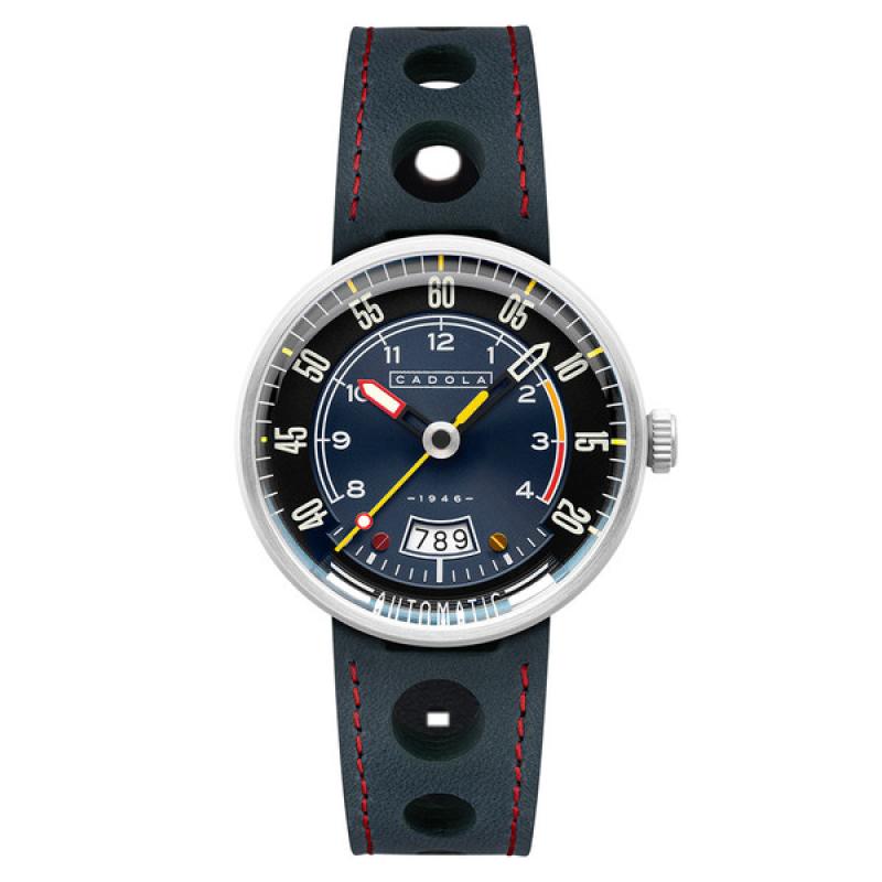 Cadola RPM Automatic Watch with Racing Blue Dial