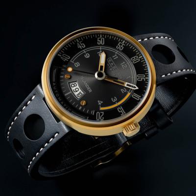 Cadola x Islander RPM Automatic Watch in Black and Gold