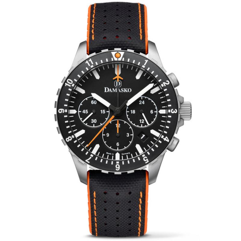 Damasko 42mm Chronograph with a Stopwatch and a 12-hour Totalizer