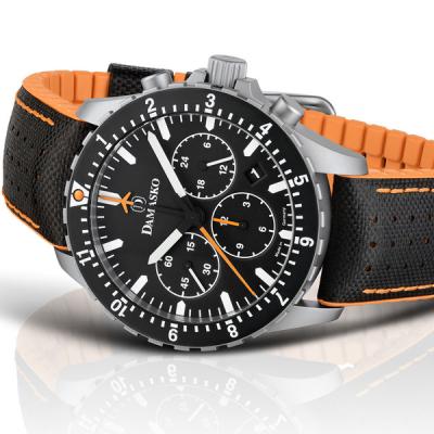 Damasko 42mm Chronograph with a Stopwatch and a 12-hour Totalizer