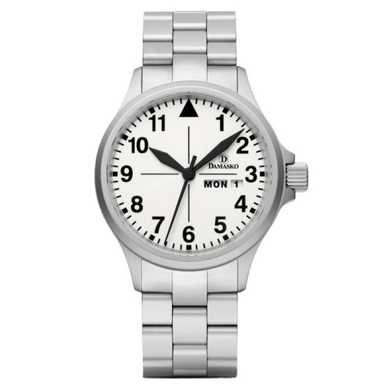 Damasko 40mm Automatic Watch with In-House Movement on Bracelet