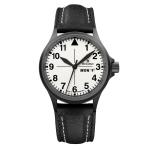 Damasko 40mm Black Automatic Watch with In-House Movement and Full Lume Dial