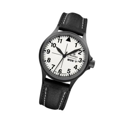 Damasko 40mm Black Automatic Watch with In-House Movement and Full Lume Dial