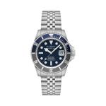 Duxot Atlantica Automatic Dive Watch with Deep Blue Dial