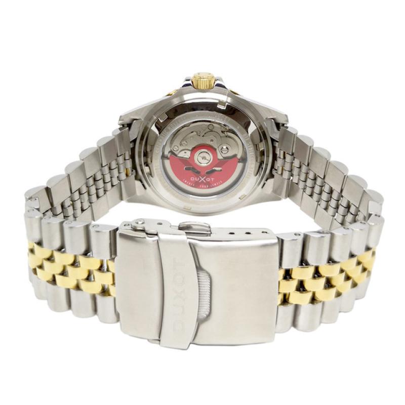 Duxot Atlantica Automatic Dive Watch with Two Tone Blue Dial