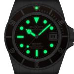 Duxot Atlantica Automatic Dive Watch with Chestnut Brown Dial