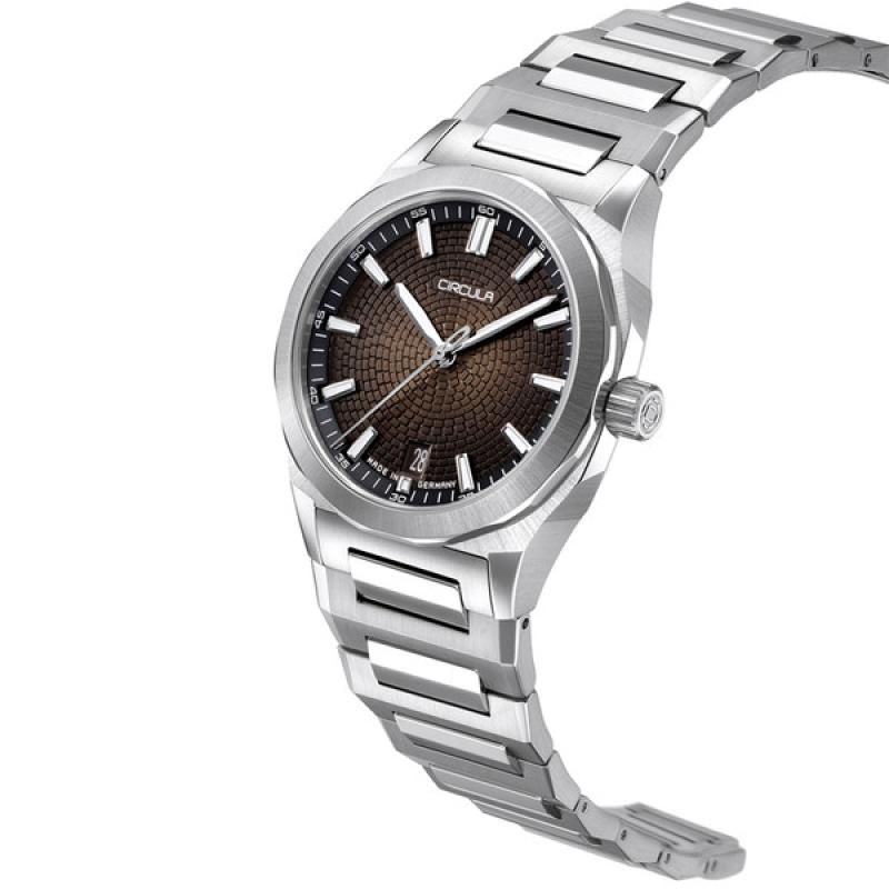 Circula Facet Brown Automatic Sports Watch