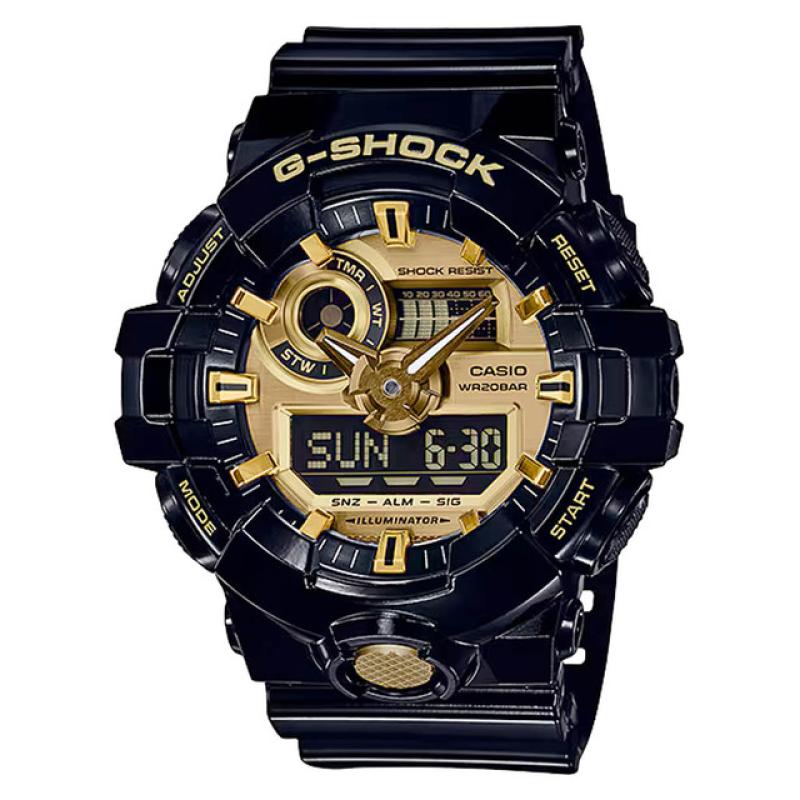 Casio G-Shock GA-700 Series in Black and Gold