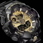 Casio G-Shock GA-700 Series in Black and Gold
