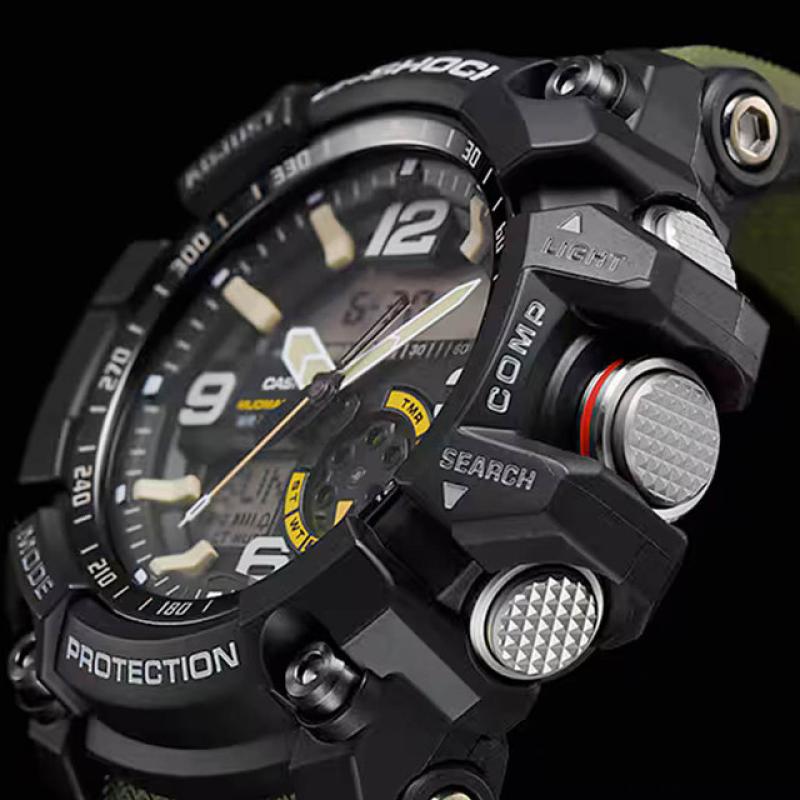 Casio G-Shock MUDMASTER in Black and Green