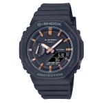 Casio G-Shock Women in Black and Rose Gold