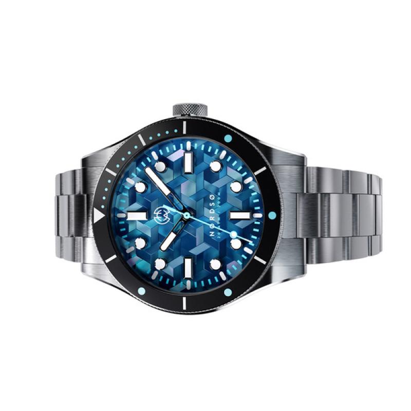 Henry Archer Nordso Terra Automatic Watch with Enceladus Dial