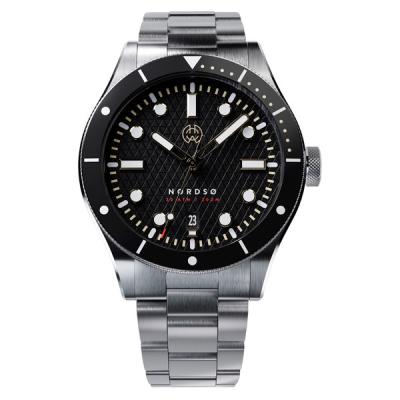Henry Archer Nordso Automatic Watch with Raven Black Dial