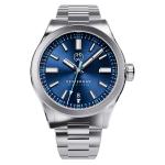 Henry Archer Vesterhav Slim Automatic Watch with Blue Aquila Dial