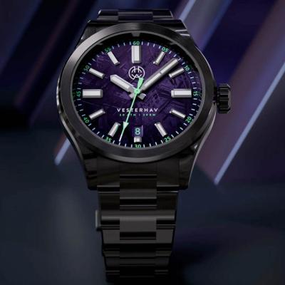 Henry Archer Vesterhav Meteorite Fusion Purple DLC Watch