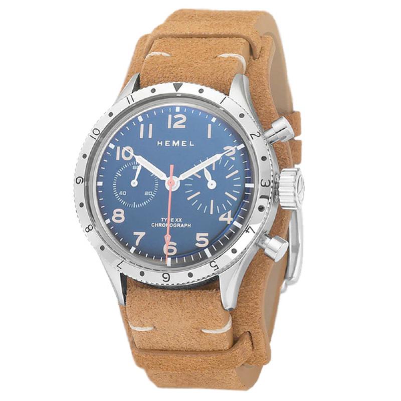 The Mathey Tissot x Hemel Type XX Collaboration Chronograph with Black Dial