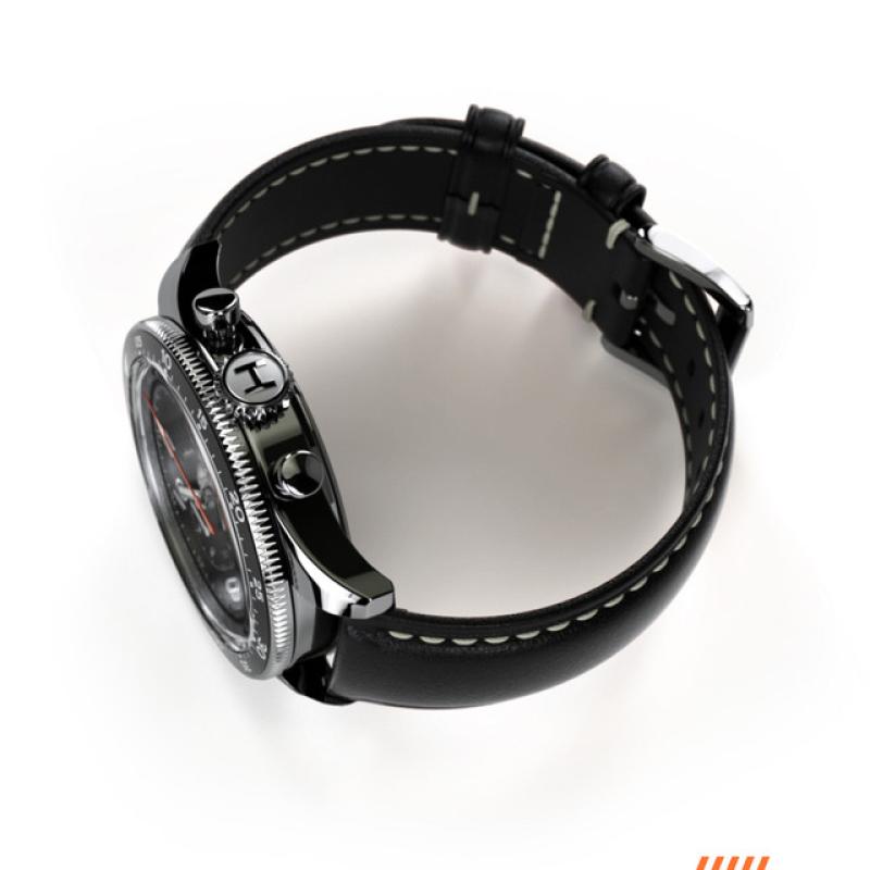 HEMEL Air Power Mechanical Chronograph with Black Dial