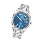 Herodia Monte Carlo Full Day Swiss Watch with Radiant Blue Dial