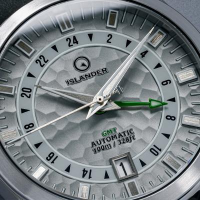 Islander Melville GMT with Grey Hammer Dial