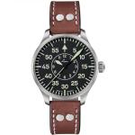 Laco 39mm Aachen Type B Dial Automatic Pilot Watch with Sapphire Crystal