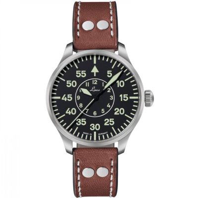 Laco 39mm Aachen Type B Dial Automatic Pilot Watch with Sapphire Crystal