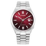 Citizen Tsuyosa Sports Automatic with Sunray Burgundy Dial