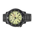 Citizen Automatic Promaster Dive Watch with Fully Lumed Dial and PVD Case and Bracelet