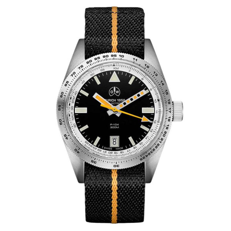 Ollech & Wajs Swiss Automatic P-104 Selectron Pilot's Watch