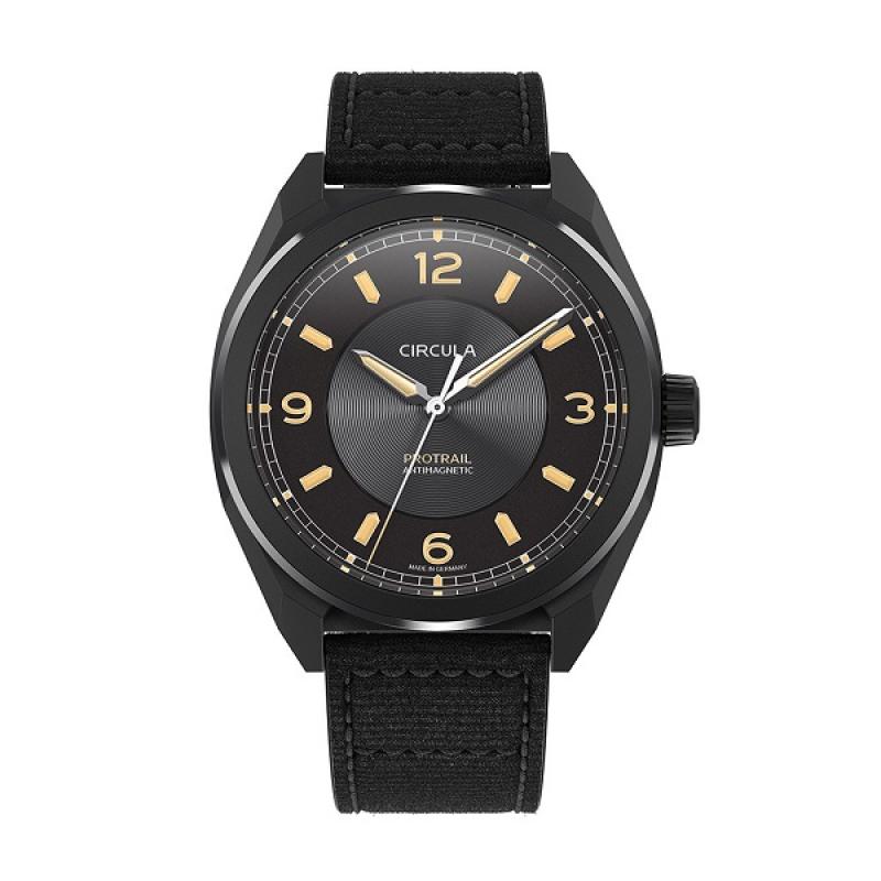 Circula ProTrail Automatic Field Watch with Black Dial (LE)