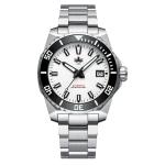 Phoibos Leviathan 40 Automatic Dive Watch with White Dial