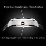 KUOE Royal Smith 90-008 Goldtone 34mm Dress Watch with Ivory Dial