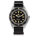 San Martin Automatic Dive Watch with Black Dial