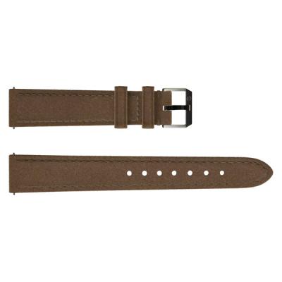 Circula 20mm Brown Seude Strap
