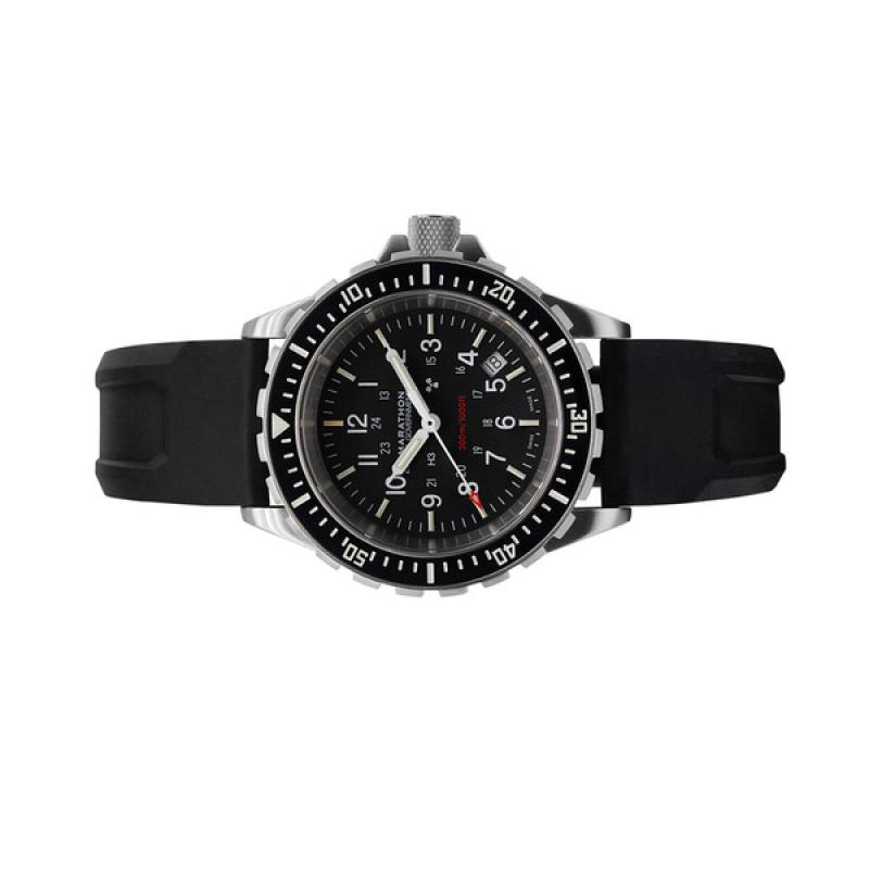 Marathon Swiss Made, TSAR Quartz Military Divers Watch with Sapphire Crystal