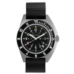 Marathon Swiss 41mm Steel Navigator with Tritium Tubes on Ballistic Strap