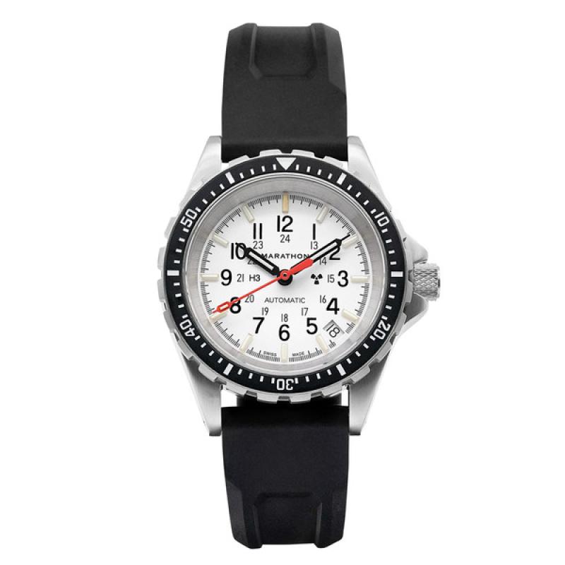 Marathon Swiss Made, (Medium) GSAR Automatic Military Divers Watch with Sapphire Crystal