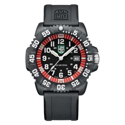 Luminox G Sea Lion Black & Red Tritium Watch
