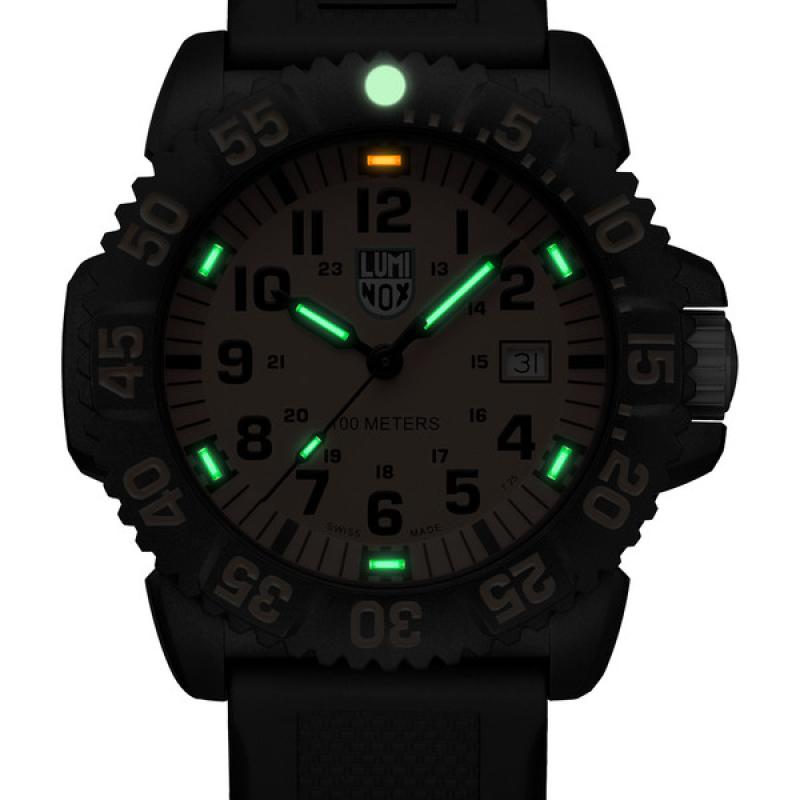 Luminox G Sea Lion 44mm Orange Dial