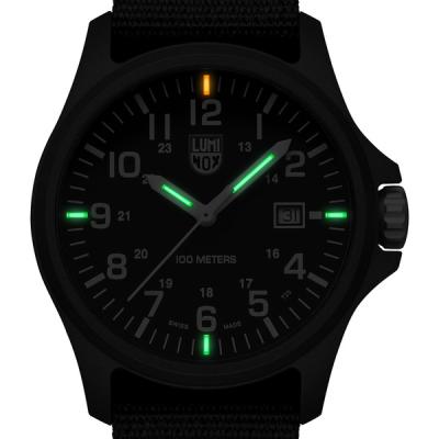 Luminox G CARBONOX™ Black and White 43mm Nylon Strap
